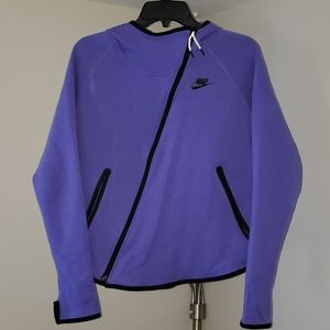 Nike Tech Feece Butterfly Hoodie Assymetric Zip